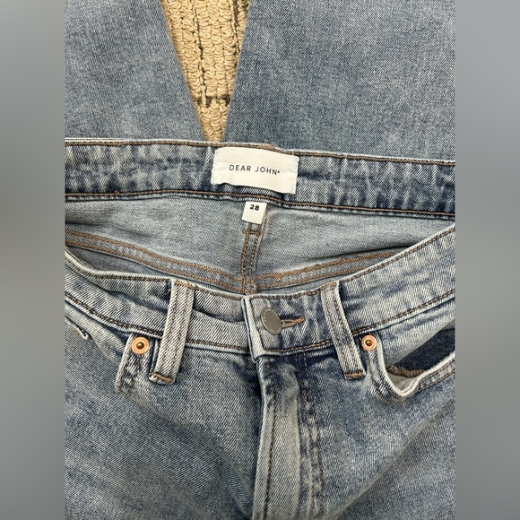 Dear John high rise Straight wide Leg Jeans size 28 - Picture 5 of 5